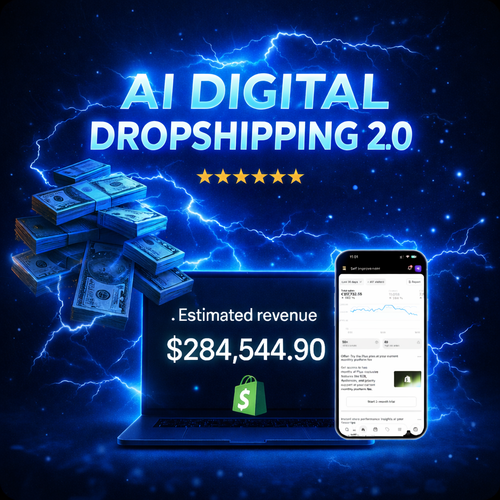 AI DIGITAL DROPSHIPPING 2.0 (+SECRET AI TOOL FOR FREE)